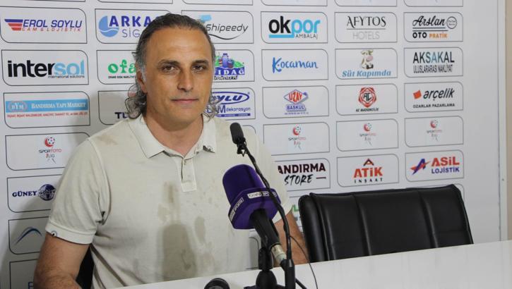 Bandırmaspor Teknik Direktörü Mustafa Gürsel: Şampiyonluk inşallah bize nasip olur