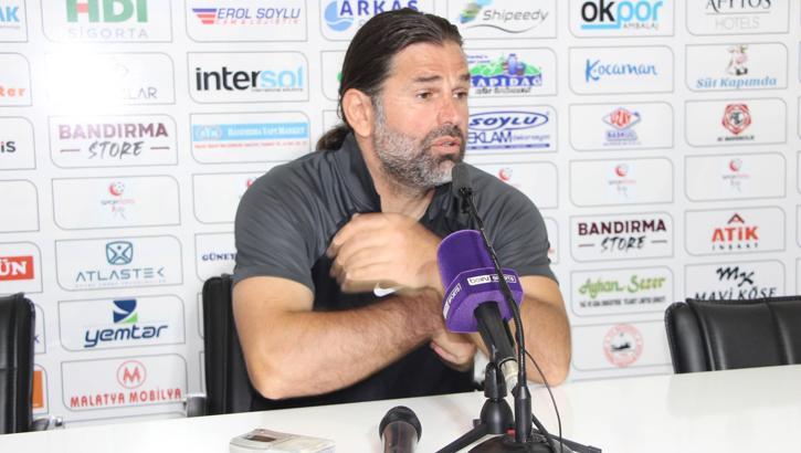 Eyüpspor Teknik Direktör İbrahim Üzülmez: Süper Lig'i istiyorduk ama...