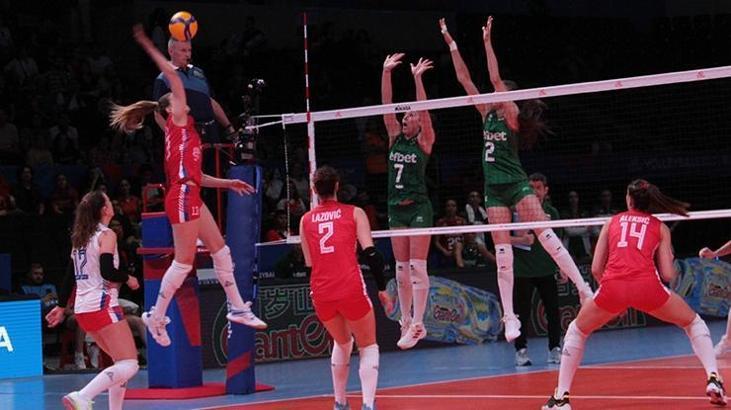 FIVB Milletler Ligi: Sırbistan: 3 - Bulgaristan: 0