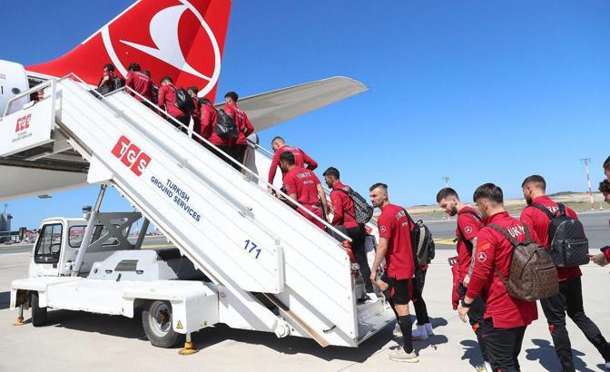 A Millî Takımımız, Litvanya'ya gitti