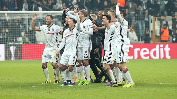 Beşiktaş, UEFA Avrupa Ligi'nde 52 kez kazandı
