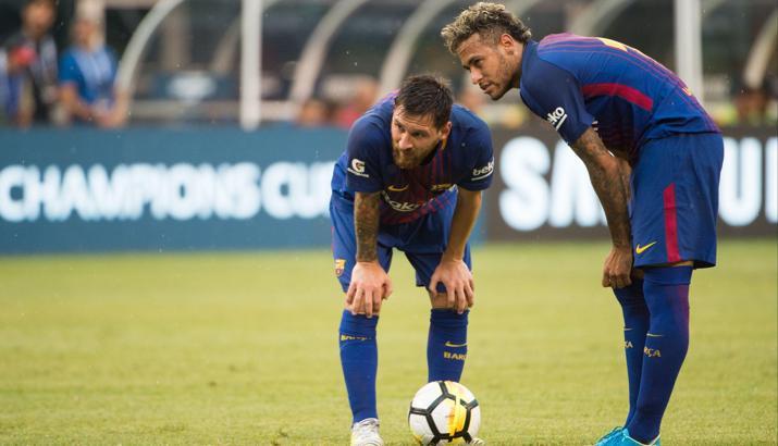 Barcelona'da Messi'den Neymar'da transfer mesajı