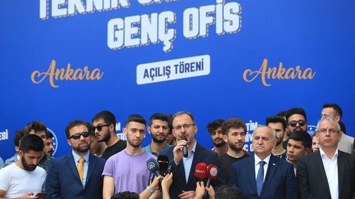 Bakan Kasapoğlu: Genç ofis sayısı 322'ye ulaştı