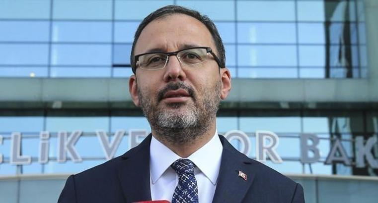 Bakan Kasapoğlu'ndan Dursun Özbek'e tebrik