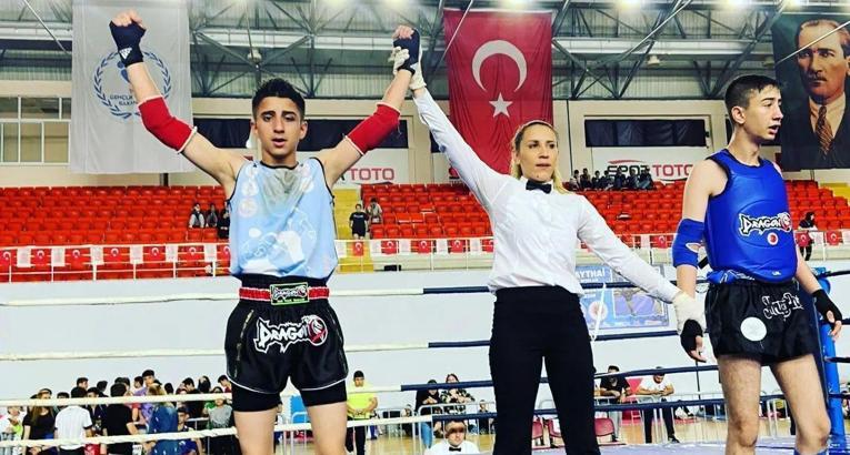 Muaythai'de Türkiye Şampiyonu Bilal Keskiner