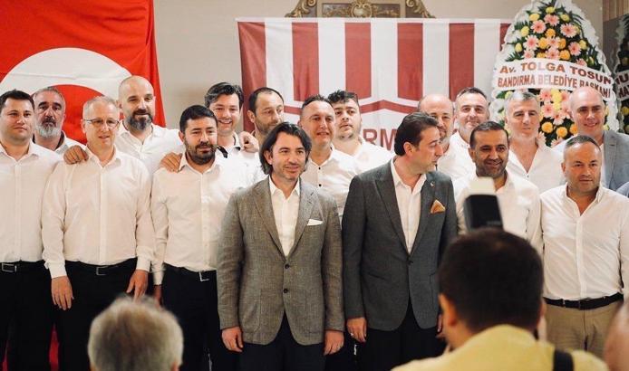 Bandırmaspor Başkanı Onur Göçmez, güven tazeledi