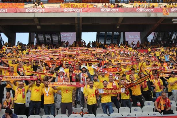 Kayserispor 87 bin 504 taraftara oynadı