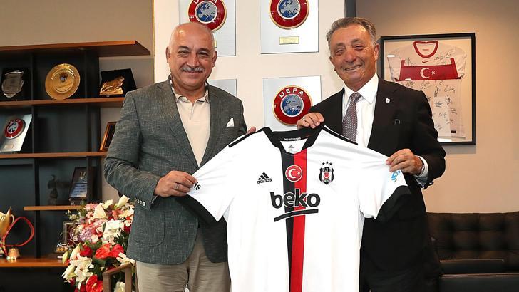 Ahmet Nur Çebi'den TFF Başkanı Büyükekşi'ye ziyaret