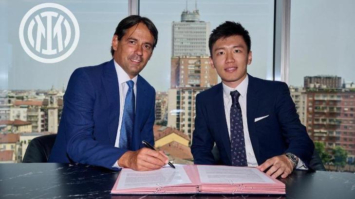 Inter, teknik direktör Simone Inzaghi'nin sözleşmesini uzattı