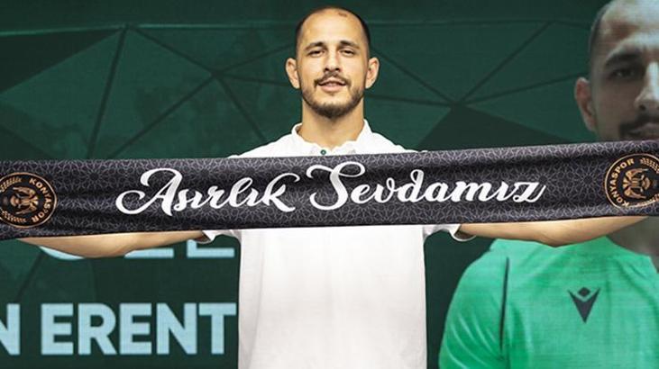 Konyaspor Erhan Erentürk'ü transfer etti