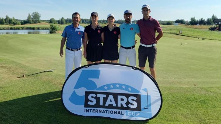 Milli Golfçülerimiz, 5 Stars Junıor Cup'a birinciliklerle başladı