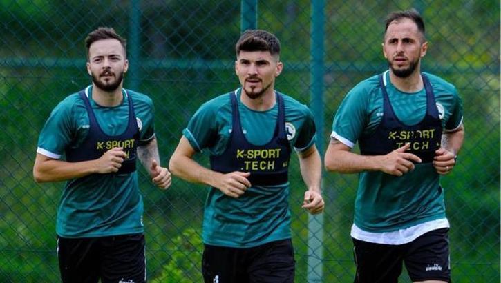 Giresunspor'un birinci etap Erzurum kampı başladı