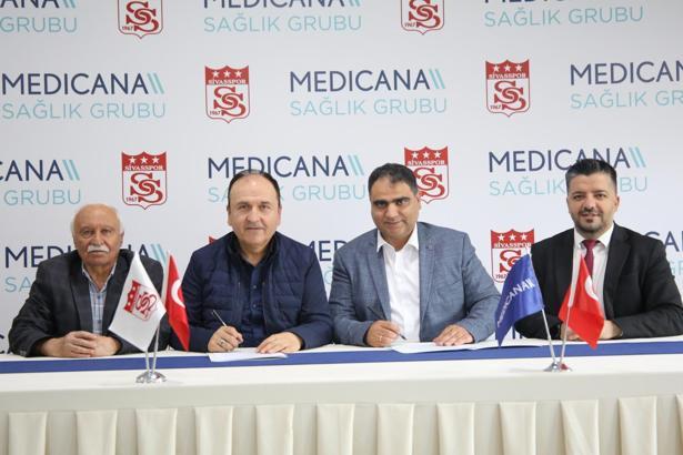 Medicana, 8. kez Sivasspor'un sağlık sponsoru oldu