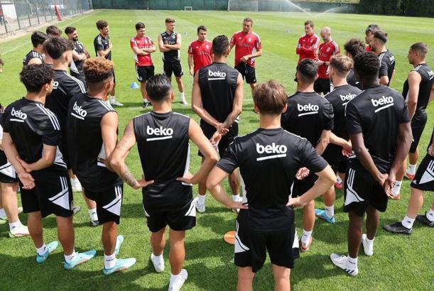 Beşiktaş'ta yeni sezon hazırlıkları sürdü