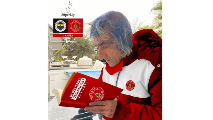 Süper Lig'in yeni takımı Ümraniyespor'dan Rambo Okan'lı Fenerbahçe paylaşımı