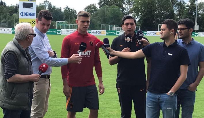 Son dakika | Galatasaray'da Kazımcan Karataş forma numarasını açıkladı