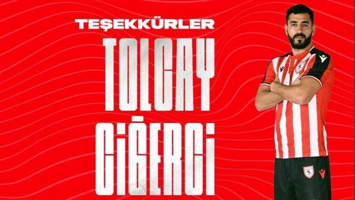 Samsunspor'da Tolcay Ciğerci ile yollar ayrıldı