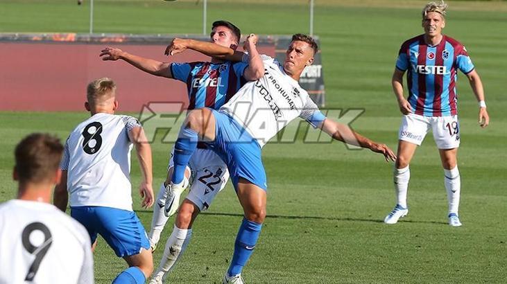 Trabzonspor'da Taha Altıkardeş korkuttu