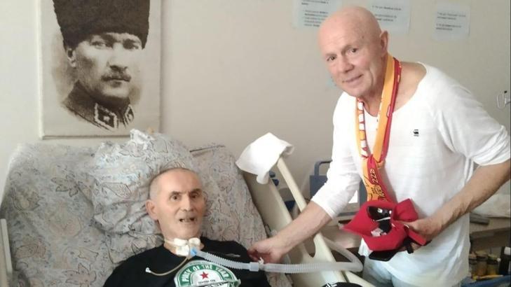 Wolfgang Sandhowe, İlyas Tüfekçi'yi ziyaret etti