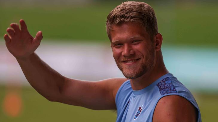 Trabzonspor'un yıldızı Andreas Cornelius, yeni sezonu bekliyor