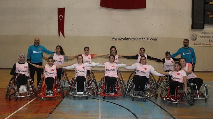 Potanın engelsiz perileri Yalova'da kampa girdi