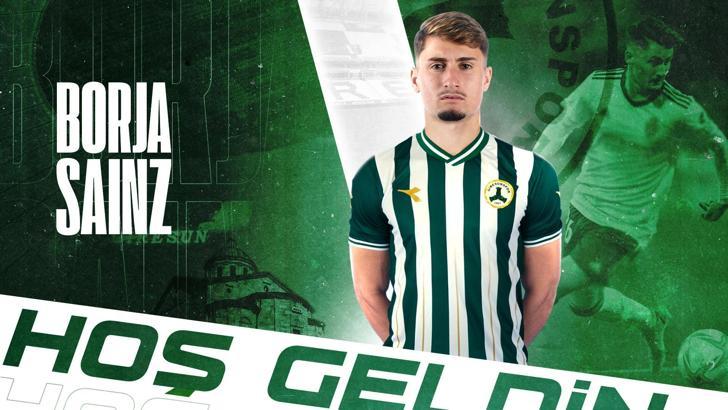 Giresunspor, Borja Sainz'i kadrosuna kattı