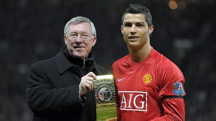 Cristiano Ronaldo için Alex Ferguson devrede