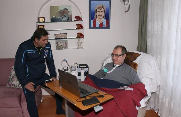 Ünal Karaman, İsmail Gökçek'i ziyaret etti