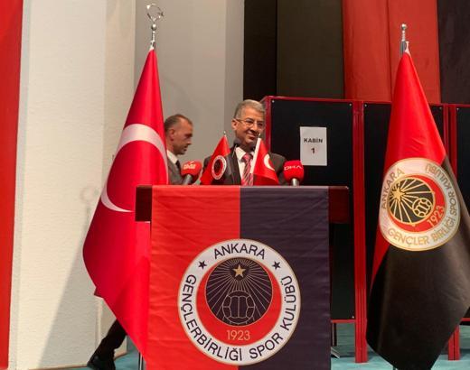 Gençlerbirliği'nin yeni başkanı Talip Çankırı oldu