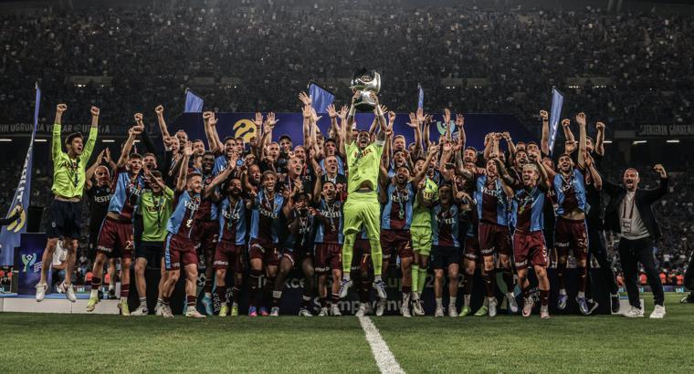 Trabzonspor'a Süper Kupa'dan 5 milyon TL