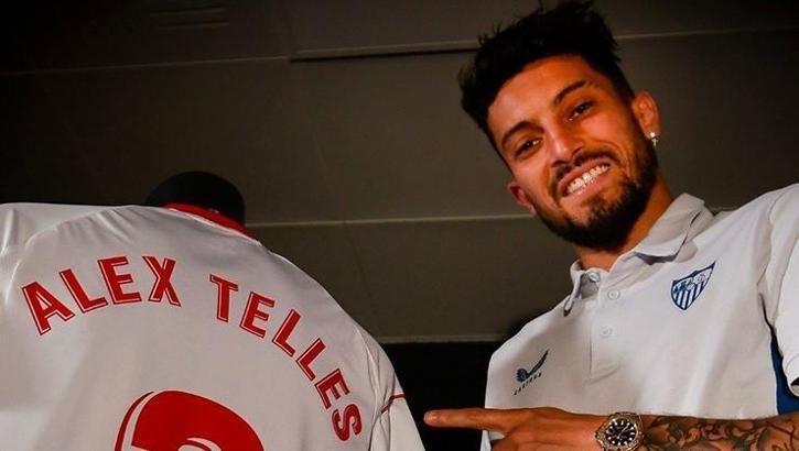 Son dakika transfer haberi! Sevilla Alex Telles'i kiraladı