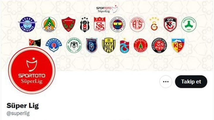 Süper Lig sosyal medya hesabı açıldı
