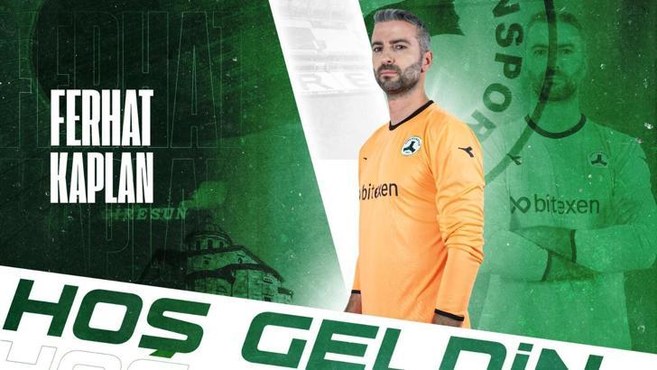 Giresunspor, Ferhat Kaplan ile anlaştı