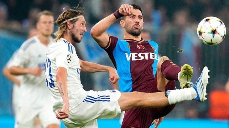 ÖZET Kopenhag - Trabzonspor maç sonucu: 2-1