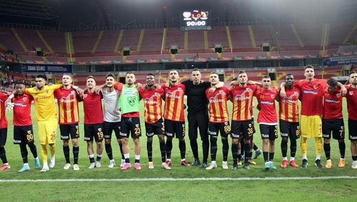 Kayserispor'un Süper Lig'deki son durumu