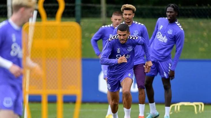 Beşiktaş'la anlaşan Dele Alli Everton antrenmanında
