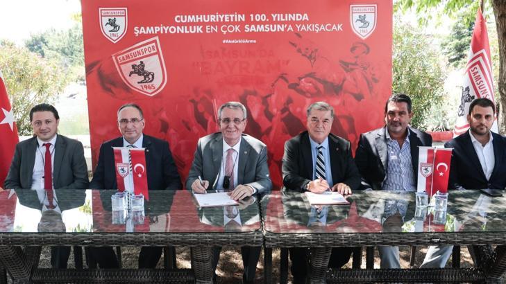Samsunspor iş dünyası ile protokol imzaladı