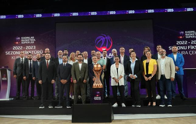 Kadınlar Basketbol Süper Ligi fikstürü çekildi