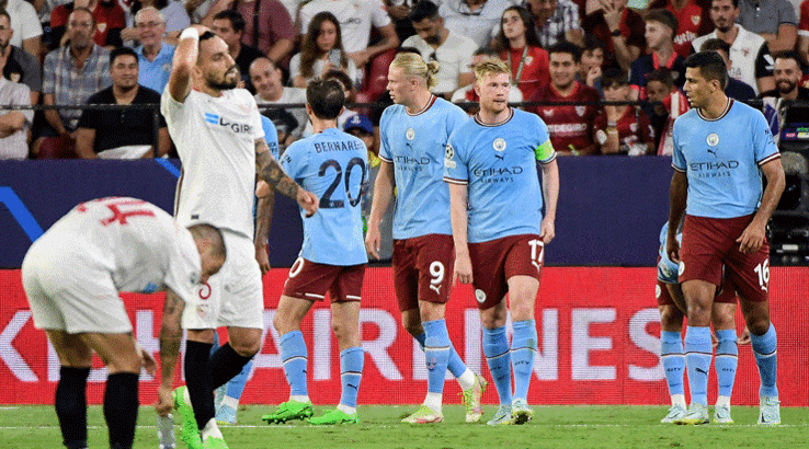(ÖZET) Sevilla-Manchester City maç sonucu: 0-4