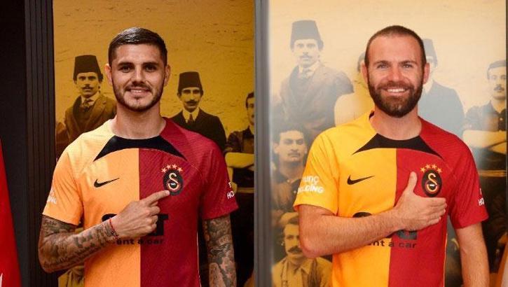 Galatasaray'ın Icardi ve Mata transferleri Avrupa basınında! Övgü dolu sözler