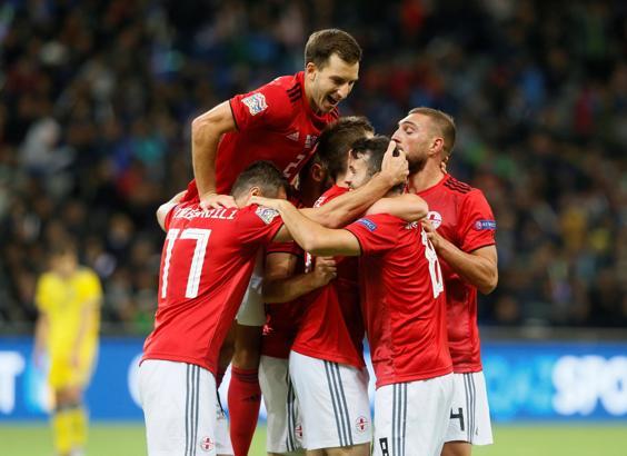 UEFA Uluslar Ligi'nde açılışı Gürcistan yaptı