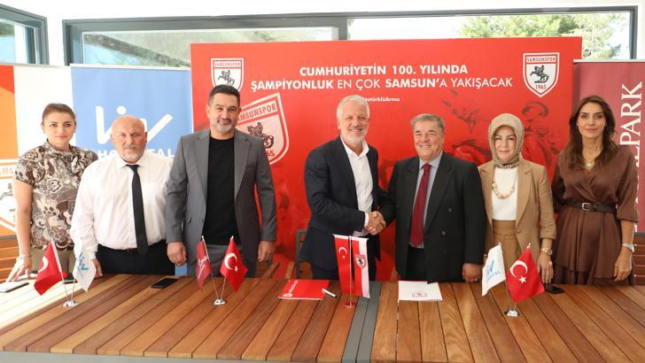 Samsunspor'dan sağlık sponsorluğu anlaşması