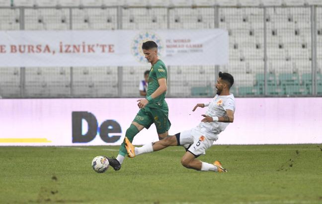 Bursaspor-Batman Petrolspor maç sonucu: 1-0