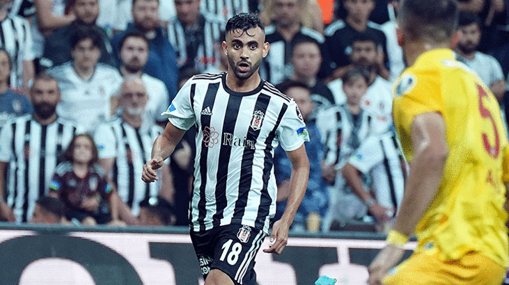 Beşiktaş'ta Rachid Ghezzal, Fenerbahçe derbisinde sahada