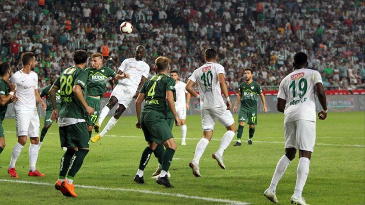 Konyaspor - Bursaspor maç sonucu: 1-1