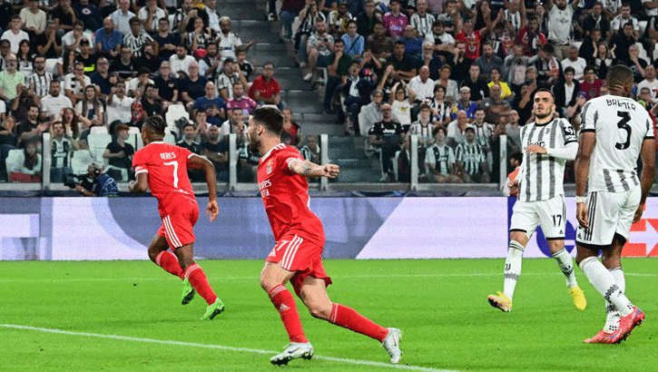 (ÖZET) Juventus-Benfica maç sonucu: 1-2
