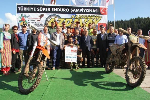 Seydikemer Süper Enduro Yarışı yapıldı