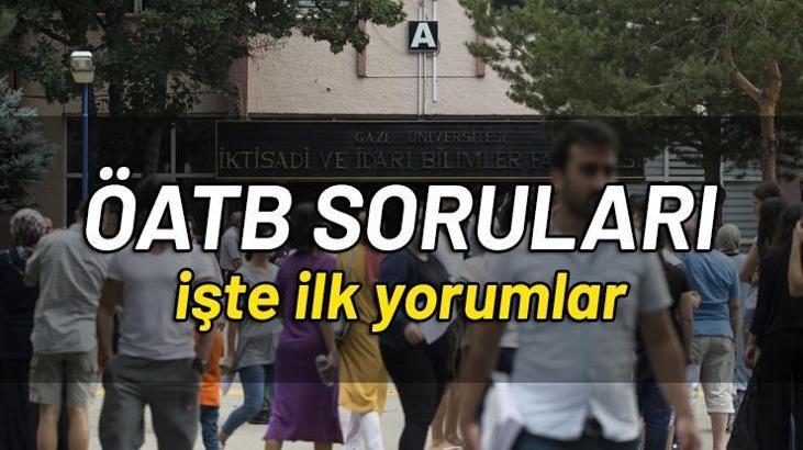 ÖATB soru ve cevapları - ÖATB soruları ne zaman yayımlanacak?