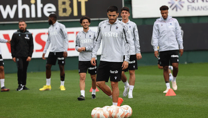 Trabzonspor, Monaco maçı hazırlıklarını sürdürdü