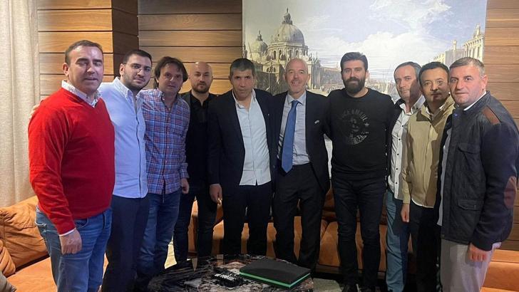 Sivasspor'dan Ballkani'ye dostluk yemeği
